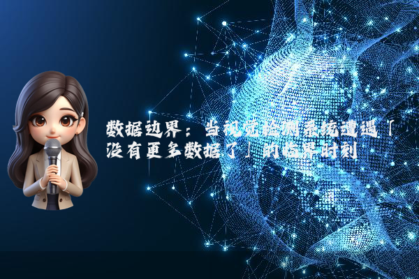 数据边界：当视觉检测系统遭遇「没有更多数据了」的临界时刻